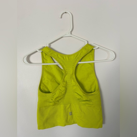 SWEATY BETTY Stamina Longline Sports Bra Compression Technology Lined Medium - Picture 4 of 5